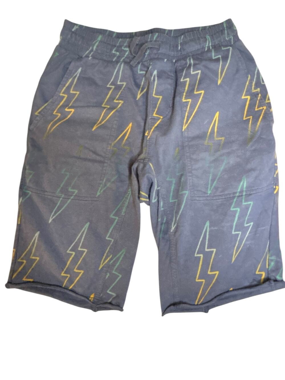 Tea Collection grey lightening bolts size 16